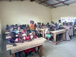 Tre aule in Kabébé Giovanni Nitti